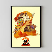 The Bad Guys 2 2025 Poster Art Print Movie Posters TV Posters Gift for Movie lovers 3