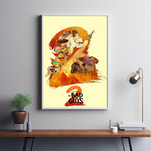 The Bad Guys 2 2025 Poster Art Print Movie Posters TV Posters Gift for Movie lovers 3
