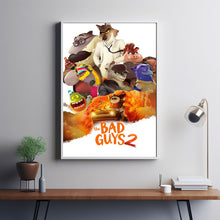 The Bad Guys 2 2025 Poster Art Print Movie Posters TV Posters Gift for Movie lovers 8