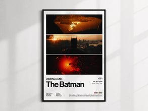 The Batman Movie Poster  Modern Wall Art, DC Superhero Thriller Film (PDF Download) 4318654218