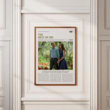 The Best of Me, Michael Hoffman, Retro Movie Poster, Custom Movie Poster Print 4421168690