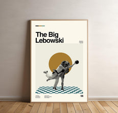 The Big Lebowski Poster, The Big Lebowski Print, Movie Poster, Midcentury Art, Minimalist Art, Retro Poster, Vintage Poster, Home Decor 1828671881