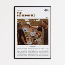 The Big Lebowski, Coen's, Retro Movie Poster, Custom Movie Poster 4421167680