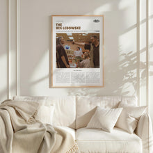 The Big Lebowski, Coen's, Retro Movie Poster, Custom Movie Poster 4421167680
