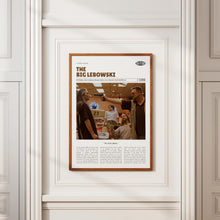 The Big Lebowski, Coen's, Retro Movie Poster, Custom Movie Poster 4421167680