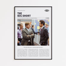 The Big Short, Adam McKay, Retro Movie Poster, Custom Movie Poster 4421168041