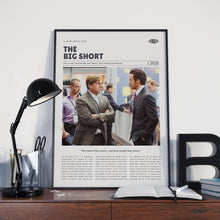 The Big Short, Adam McKay, Retro Movie Poster, Custom Movie Poster 4421168041