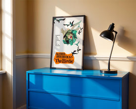 The Birds - Alfred Hitchcock Movie Poster - Original Artwork Remake (Digital Download) 719467224