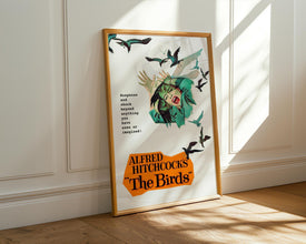 The Birds - Alfred Hitchcock Movie Poster - Original Artwork Remake (Digital Download) 719467224