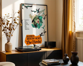 The Birds - Alfred Hitchcock Movie Poster - Original Artwork Remake (Digital Download) 719467224