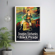 The Black Pirate 1926Poster Art Print Movie Posters Gift for Movie lovers