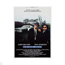 The Blues Brothers Movie Poster, 1980s Canvas Wall Art 1556350026