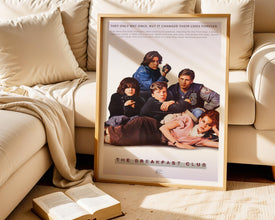 The Breakfast Club 1980s Movie Poster (Digital Download) Printable + A NO TEXT version 1144297406