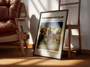 The Breakfast Club Poster, John Hughes 1985 Film The Breakfast Club Print Poster, Emilio Estevez, Molly Ringwald Poster, Movie Wall Art Idea 1902814633
