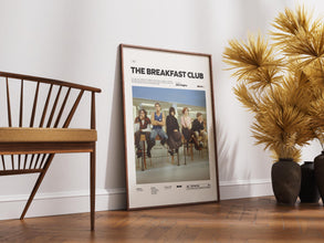 The Breakfast Club Poster, John Hughes 1985 Film The Breakfast Club Print Poster, Emilio Estevez, Molly Ringwald Poster, Movie Wall Art Idea 1902814633