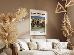 The Breakfast Club Poster, John Hughes 1985 Film The Breakfast Club Print Poster, Emilio Estevez, Molly Ringwald Poster, Movie Wall Art Idea 1902814633