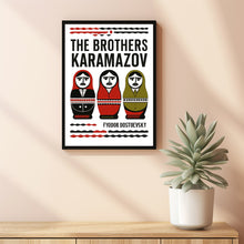 The Brothers Karamazov, Book Cover, Fyodor Dostoevsky, Poster, Print, Russian Literature, Home Decor