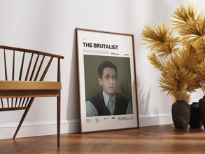 The Brutalist Film Poster, Alternative Movie Poster Print, Brady Corbet Film Print, Oscar Winner Adrien Brody Poster, Cinematic Room Decor 1869615072