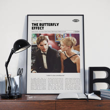 The Butterfly Effect, Eric Bress, Retro Movie Poster, Custom Movie Poster 4421165933