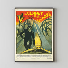 The Cabinet of Dr. Caligari 1920Poster Art Print Movie Posters Gift for Movie lovers