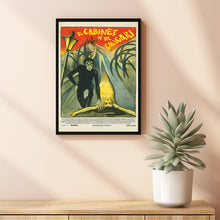 The Cabinet of Dr. Caligari 1920Poster Art Print Movie Posters Gift for Movie lovers
