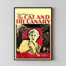 The Cat and the Canary 1927Poster Art Print Movie Posters Gift for Movie lovers 1