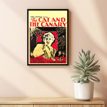 The Cat and the Canary 1927Poster Art Print Movie Posters Gift for Movie lovers 1