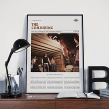 The Conjuring, James Wan, Retro Movie Poster, Custom Movie Poster Print 4421171909