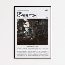The Conversation, Francis Ford Coppola, Retro Movie Poster, Custom Movie Poster Print 4421166099