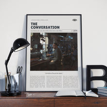The Conversation, Francis Ford Coppola, Retro Movie Poster, Custom Movie Poster Print 4421166099