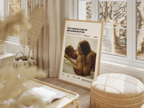The Curious Case of Benjamin Button Poster, Brad Pitt Poster, Cate Blanchett Poster, Movie Wall Art, David Fincher Film Print, Cinema Print 4314873815