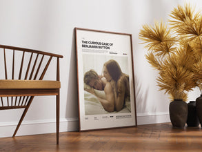 The Curious Case of Benjamin Button Poster, Brad Pitt Poster, Cate Blanchett Poster, Movie Wall Art, David Fincher Film Print, Cinema Print 4314873815