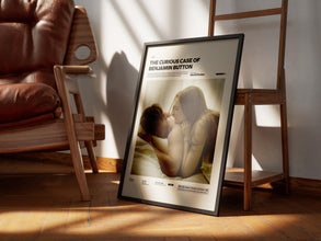 The Curious Case of Benjamin Button Poster, Brad Pitt Poster, Cate Blanchett Poster, Movie Wall Art, David Fincher Film Print, Cinema Print 4314873815