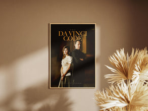 The Da Vinci Code Poster, Retro Movie, Vintage Art Print, Dan Brown, Tom Hanks 1878349654