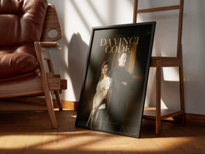 The Da Vinci Code Poster, Retro Movie, Vintage Art Print, Dan Brown, Tom Hanks 1878349654
