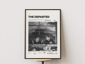 The Departed Movie Poster, Alternative Movie Poster Print, Martin Scorsese The Departed Poster, Leonardo DiCaprio and Jack Nicholson Poster 1866036926