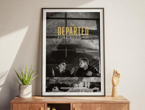 The Departed Poster, High-Resolution Poster,  Printable Wall Art, Perfect for Home Decor, Martin Scorsese, Jack Nicholson, Leonardo DiCaprio 1886788909