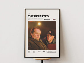 The Departed Poster, Matt Damon and Jack Nicholson Poster, Martin Scorsese The Departed Print, Movie Wall Art Idea, Gift Movie Poster 4319316959