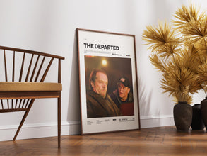 The Departed Poster, Matt Damon and Jack Nicholson Poster, Martin Scorsese The Departed Print, Movie Wall Art Idea, Gift Movie Poster 4319316959