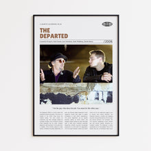 The Departed, Martin Scorsese, Retro Movie Poster, Custom Movie Poster 4421170429