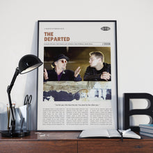 The Departed, Martin Scorsese, Retro Movie Poster, Custom Movie Poster 4421170429