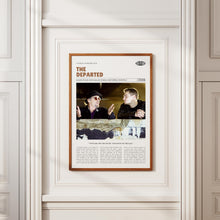The Departed, Martin Scorsese, Retro Movie Poster, Custom Movie Poster 4421170429