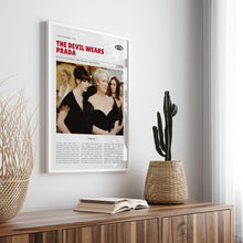 The Devil Wears Prada, David Frankel, Retro Movie Poster, Custom Movie Poster 4421167695