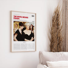 The Devil Wears Prada, David Frankel, Retro Movie Poster, Custom Movie Poster 4421167695