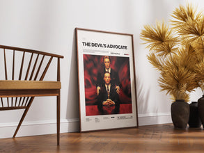The Devil’s Advocate Poster, Keanu Reeves and Al Pacino Poster, Movie Wall Art, The Devil’s Advocate Film Poster Print, Cinematic Room Art 1894454505