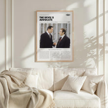 The Devil's Advocate, Taylor Hackford, Retro Movie Poster, Custom Movie Poster 4421171895