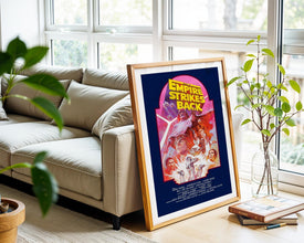 The Empire Strikes Back Poster 1980 Star Wars Movie Artwork (Digital Download), Printable 697166935