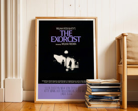 The Exorcist, 1970s Supernatural Horror Film Poster (Digital Download) 1229371767