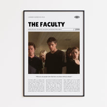 The Faculty, Robert Rodriguez, Retro Movie Poster, Custom Movie Poster Print 4421171194