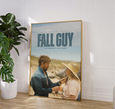 The Fall Guy Poster, Movie Print, Film Art, Ryan Gosling, Emily Blunt,Wall Decor 4346461080